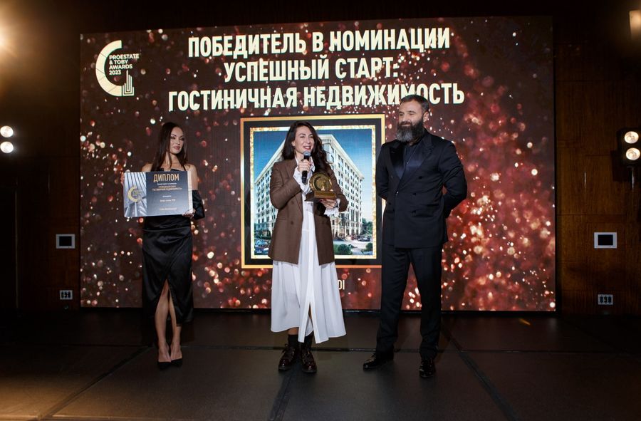 Петербургский инвест-отель VIDI — обладатель PROESTATE & TOBY Awards