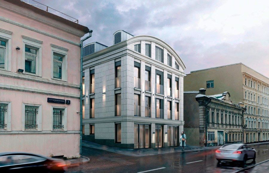 В Москве реставрируют здание под гостиницу
