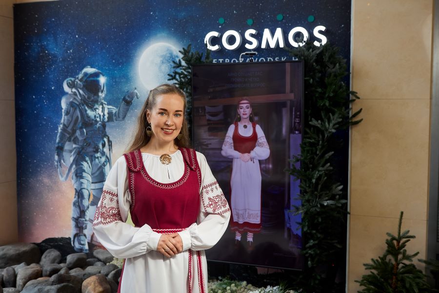В Cosmos Petrozavodsk Hotel гостей встречает цифровой 3D-аватар «Айно»